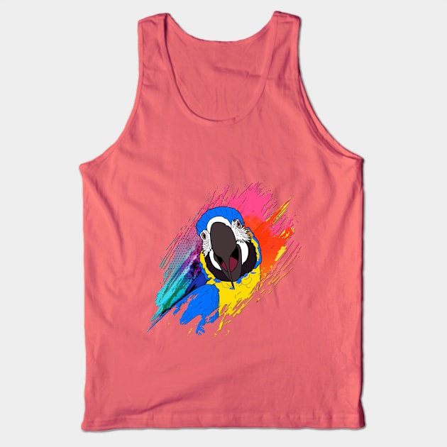 Macaw Tank Top by Mark_arts